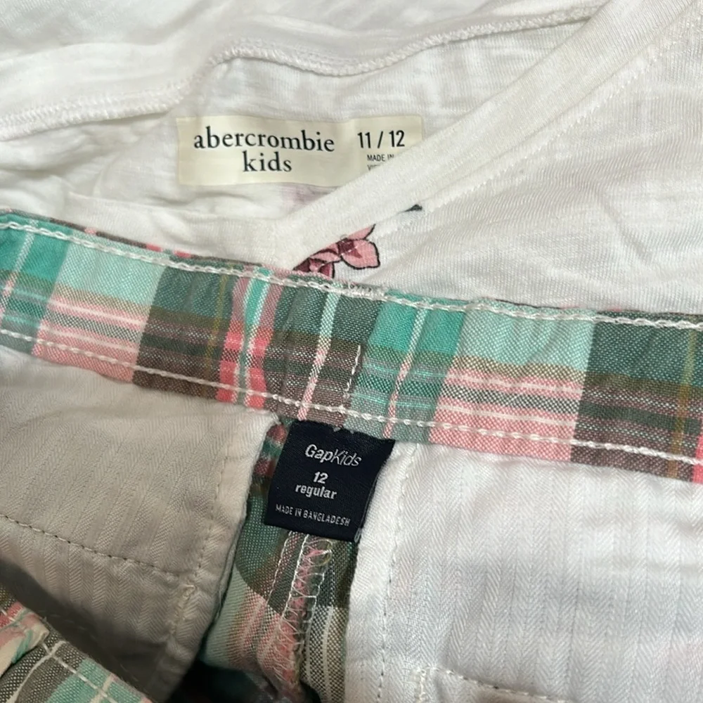 Abercrombie kids & GAP kids Girls set size 12 GUC